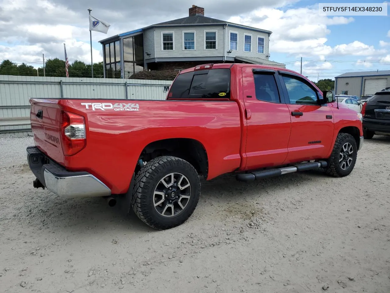 2014 Toyota Tundra Double Cab Sr VIN: 5TFUY5F14EX348230 Lot: 74294254