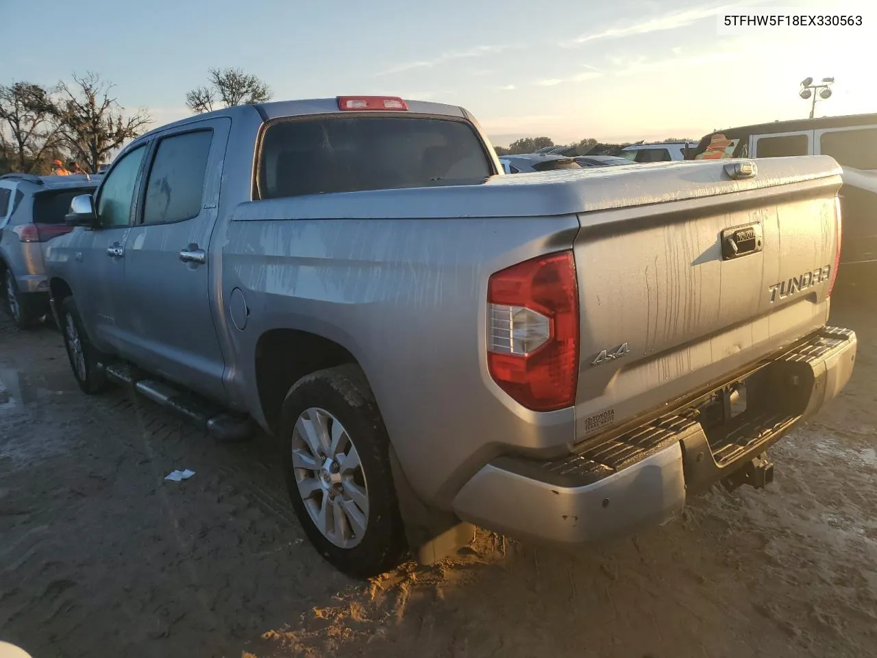 2014 Toyota Tundra Crewmax Limited VIN: 5TFHW5F18EX330563 Lot: 74492744