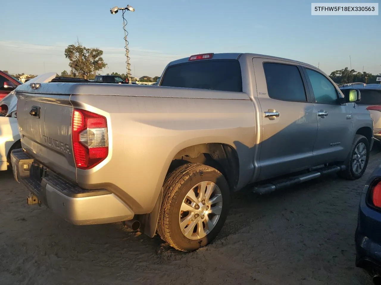 2014 Toyota Tundra Crewmax Limited VIN: 5TFHW5F18EX330563 Lot: 74492744