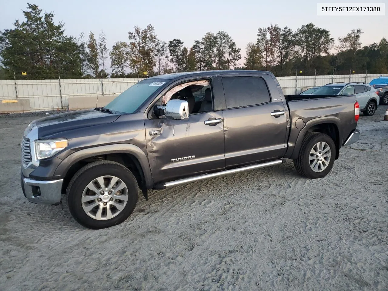 2014 Toyota Tundra Crewmax Limited VIN: 5TFFY5F12EX171380 Lot: 74515684