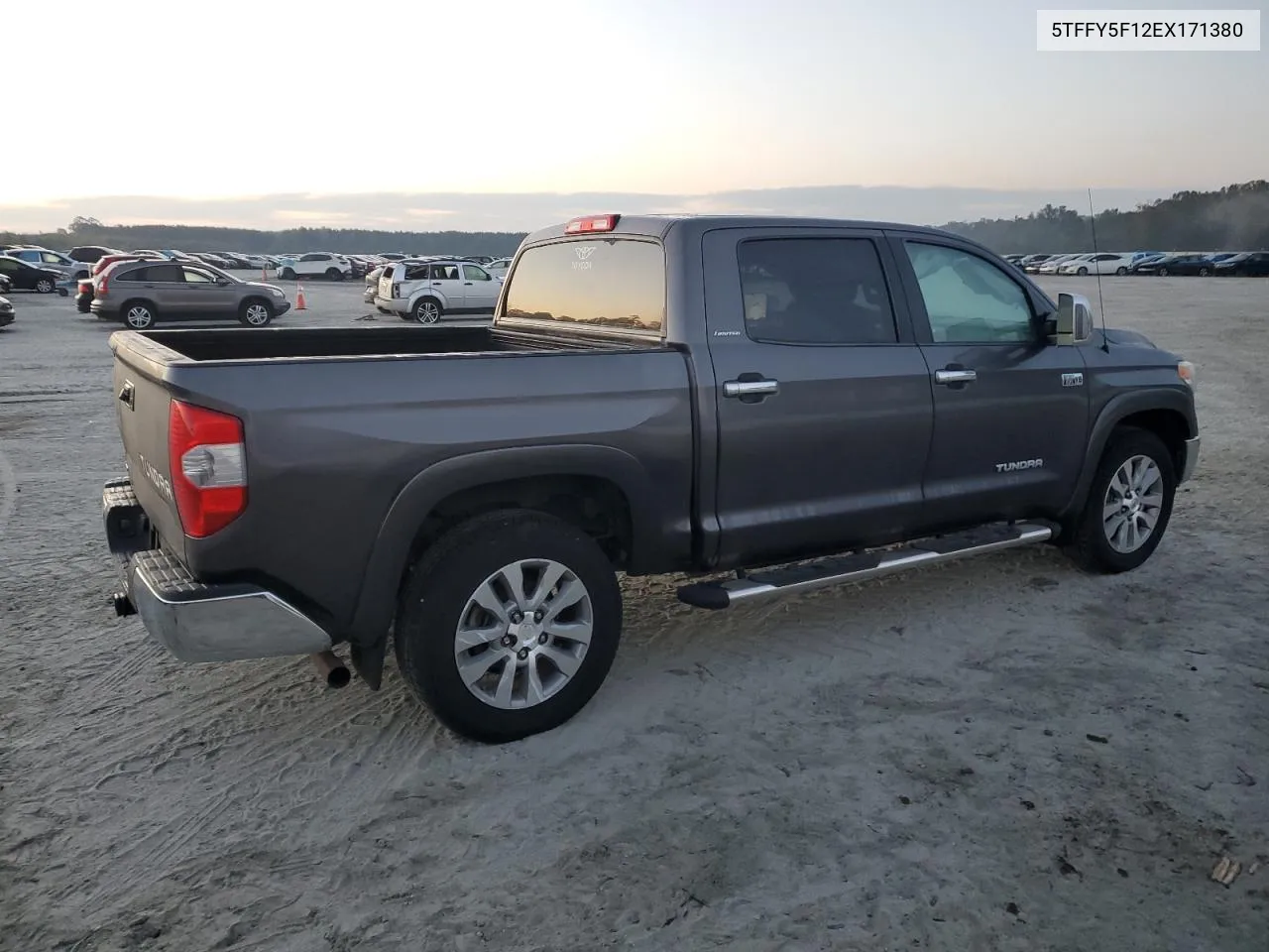 2014 Toyota Tundra Crewmax Limited VIN: 5TFFY5F12EX171380 Lot: 74515684