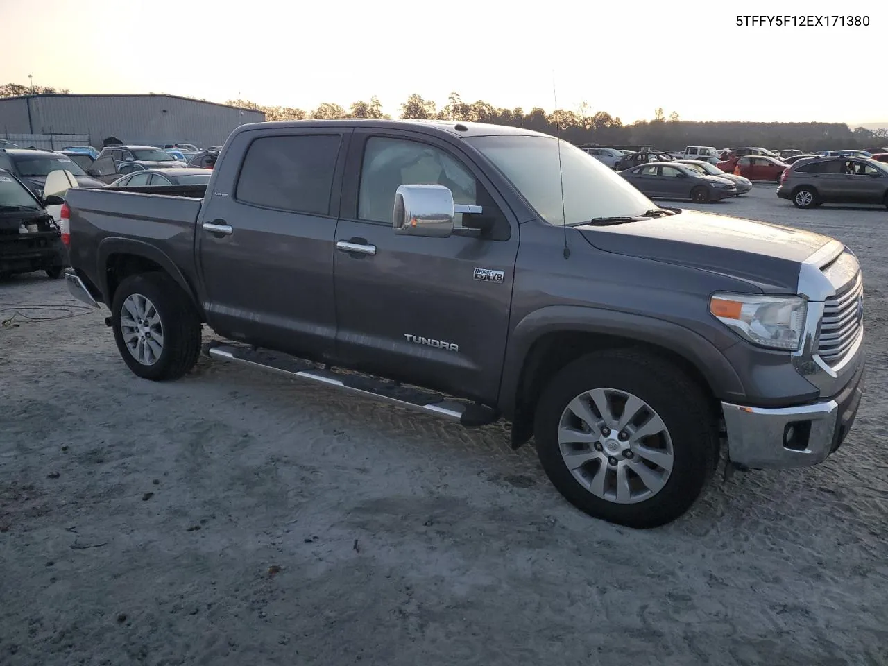 2014 Toyota Tundra Crewmax Limited VIN: 5TFFY5F12EX171380 Lot: 74515684