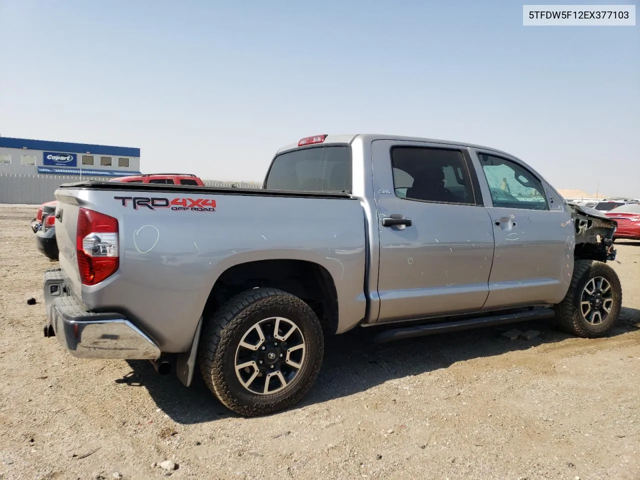 2014 Toyota Tundra Crewmax Sr5 VIN: 5TFDW5F12EX377103 Lot: 74744094