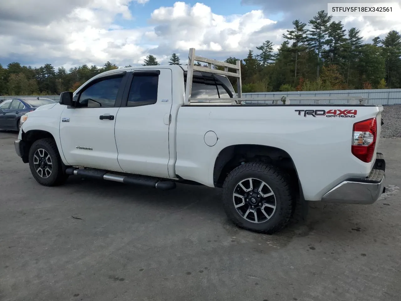 2014 Toyota Tundra Double Cab Sr VIN: 5TFUY5F18EX342561 Lot: 74803314