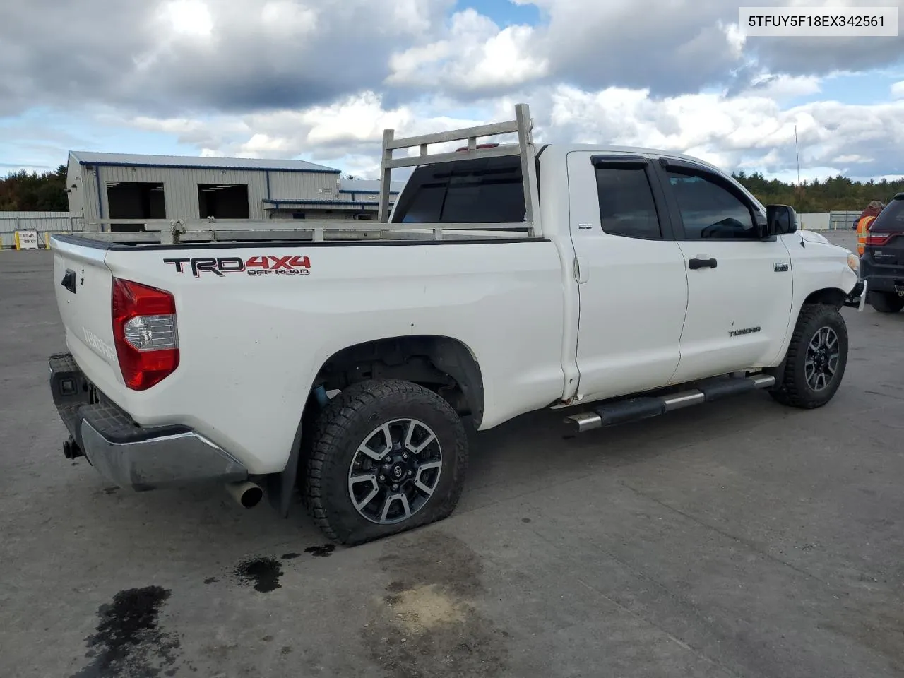 2014 Toyota Tundra Double Cab Sr VIN: 5TFUY5F18EX342561 Lot: 74803314