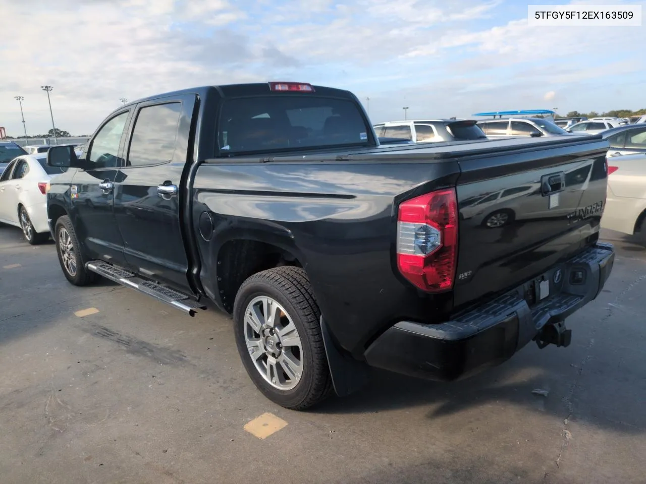 2014 Toyota Tundra Crewmax Platinum VIN: 5TFGY5F12EX163509 Lot: 74825524