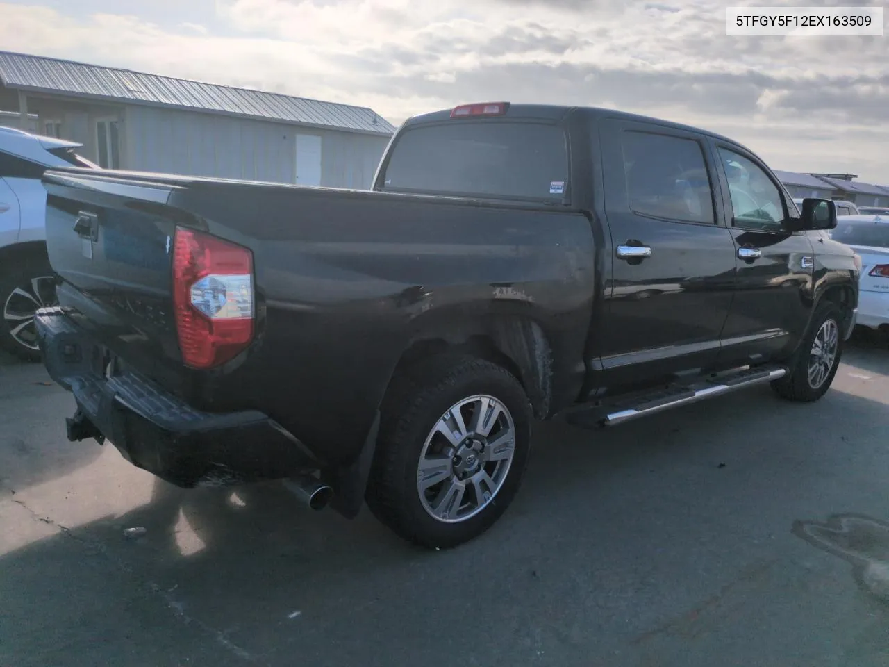 2014 Toyota Tundra Crewmax Platinum VIN: 5TFGY5F12EX163509 Lot: 74825524