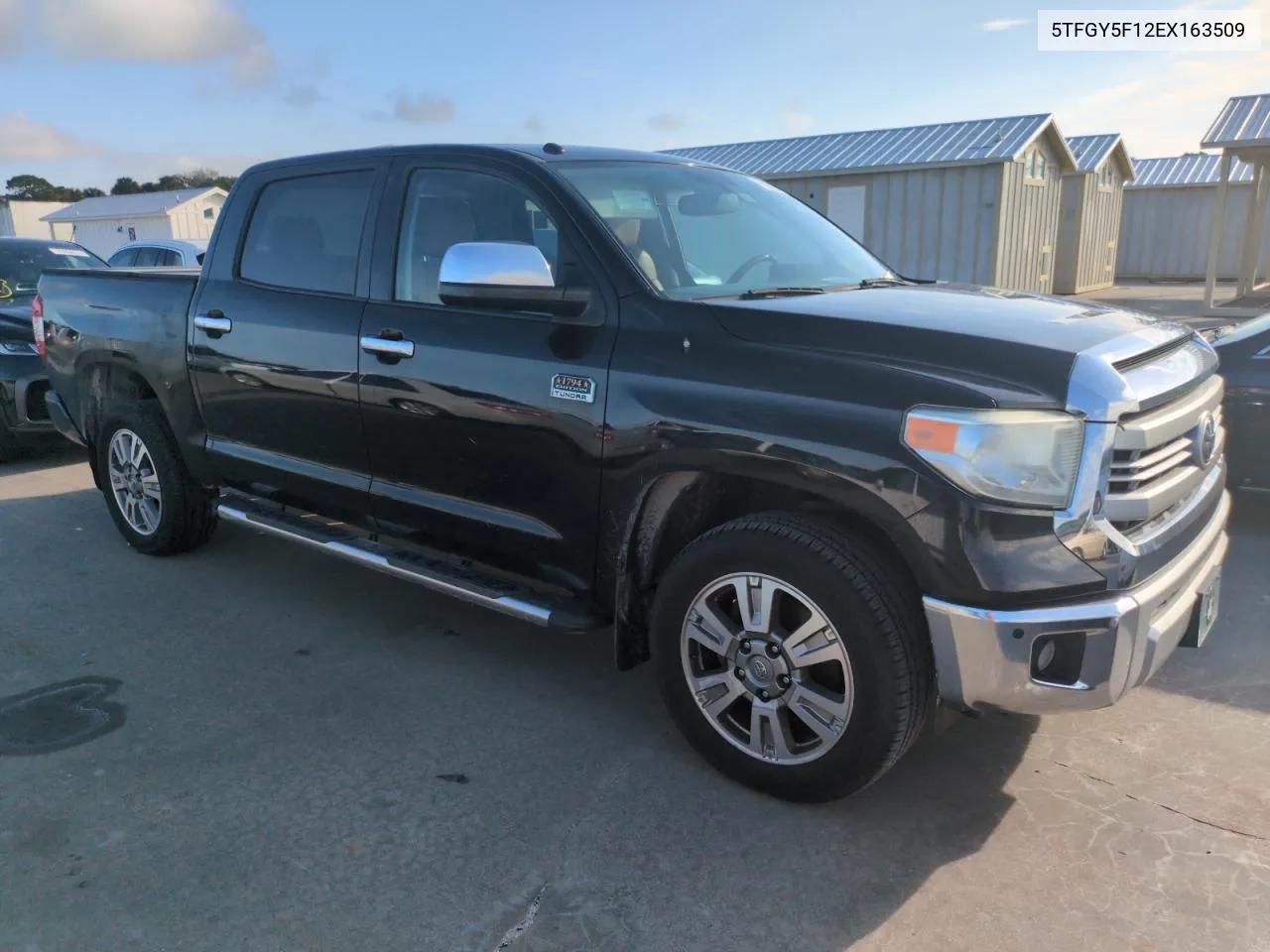 2014 Toyota Tundra Crewmax Platinum VIN: 5TFGY5F12EX163509 Lot: 74825524