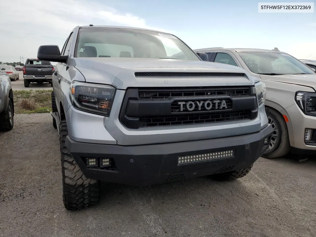 2014 Toyota Tundra Crewmax Limited VIN: 5TFHW5F12EX372369 Lot: 74919814