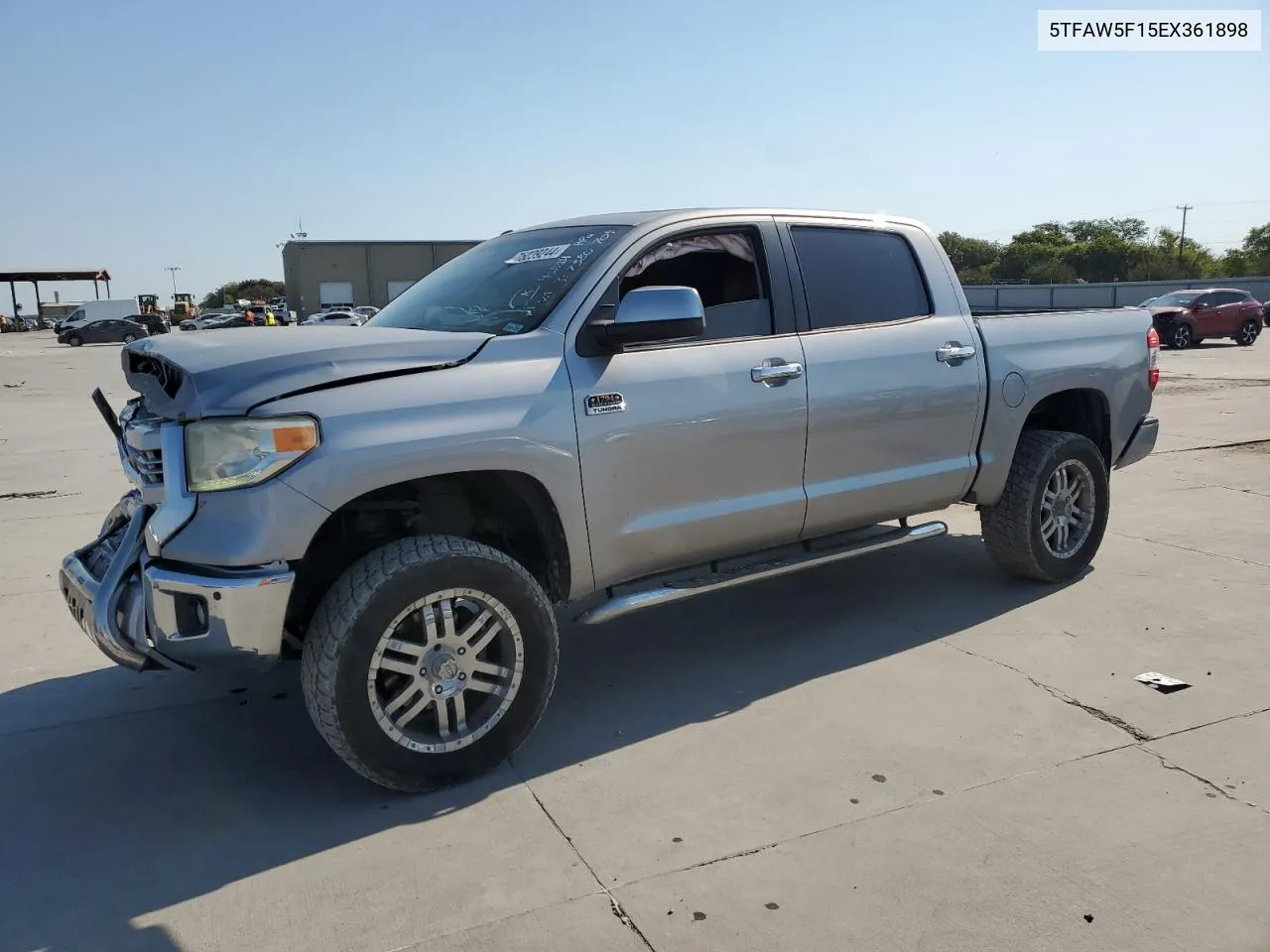 2014 Toyota Tundra Crewmax Platinum VIN: 5TFAW5F15EX361898 Lot: 75039244