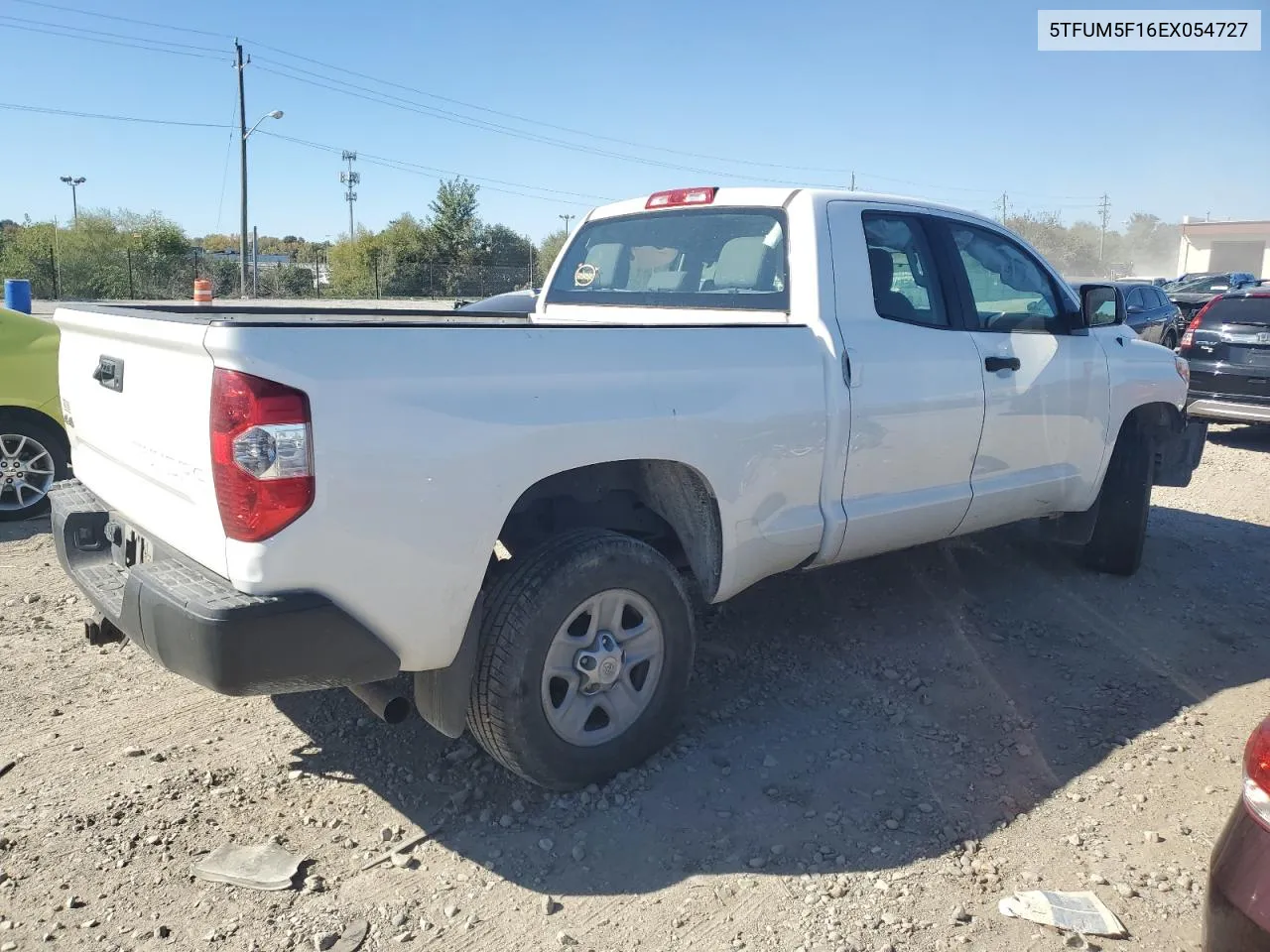 2014 Toyota Tundra Double Cab Sr VIN: 5TFUM5F16EX054727 Lot: 75098734