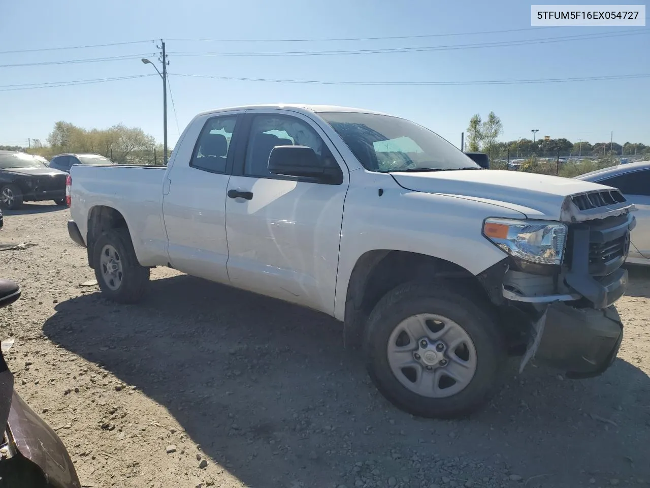 2014 Toyota Tundra Double Cab Sr VIN: 5TFUM5F16EX054727 Lot: 75098734