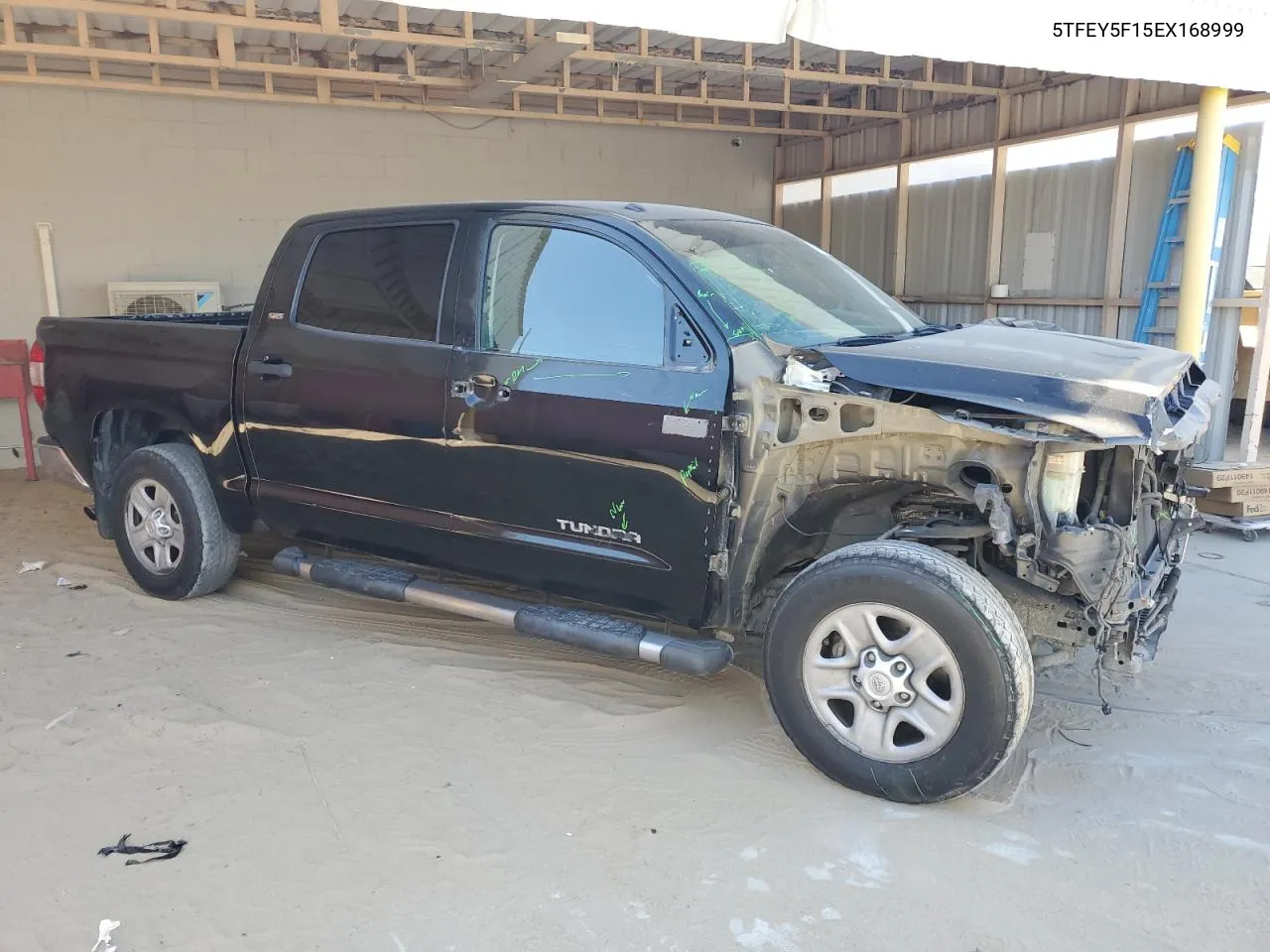 2014 Toyota Tundra Crewmax Sr5 VIN: 5TFEY5F15EX168999 Lot: 75174714