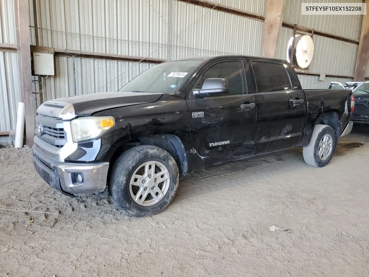 2014 Toyota Tundra Crewmax Sr5 VIN: 5TFEY5F10EX152208 Lot: 75279474