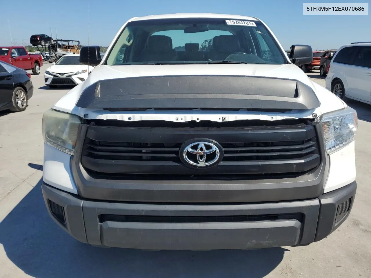 5TFRM5F12EX070686 2014 Toyota Tundra Double Cab Sr