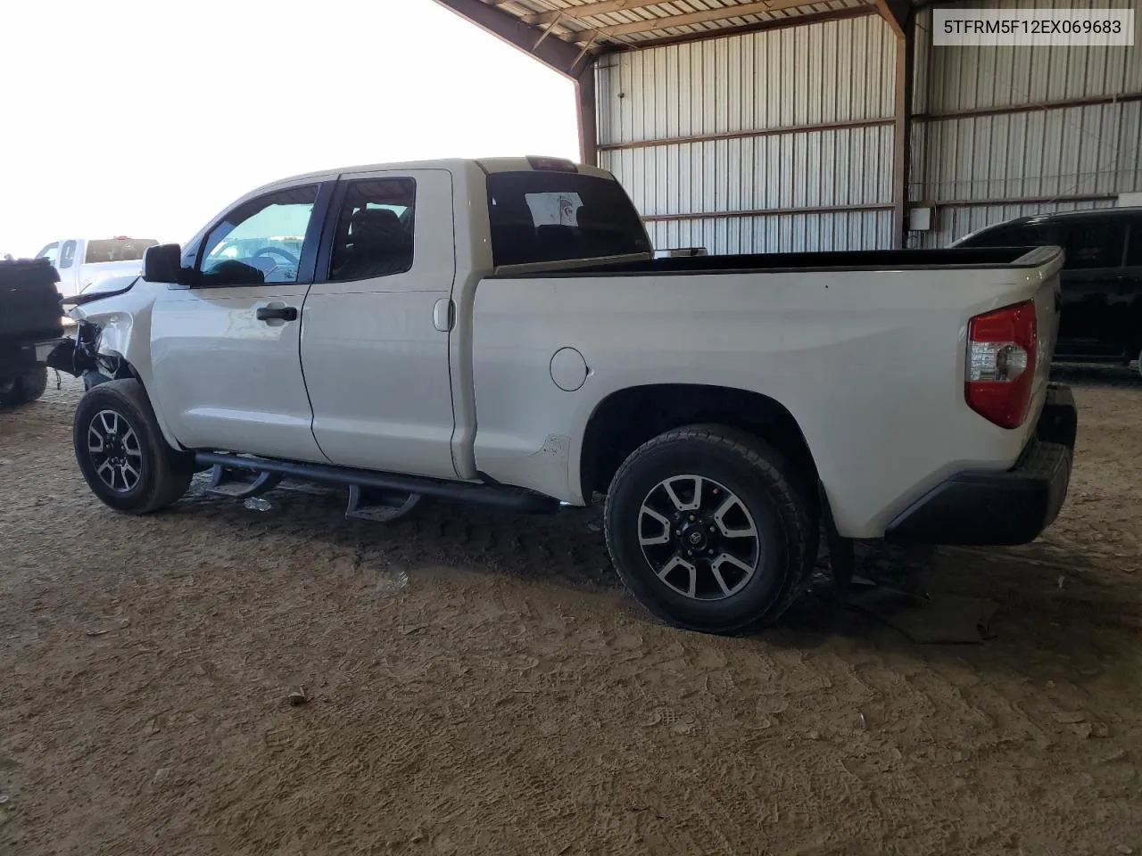 2014 Toyota Tundra Double Cab Sr VIN: 5TFRM5F12EX069683 Lot: 75730524