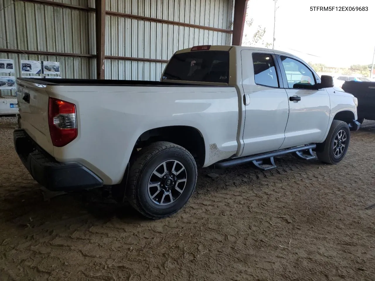 2014 Toyota Tundra Double Cab Sr VIN: 5TFRM5F12EX069683 Lot: 75730524