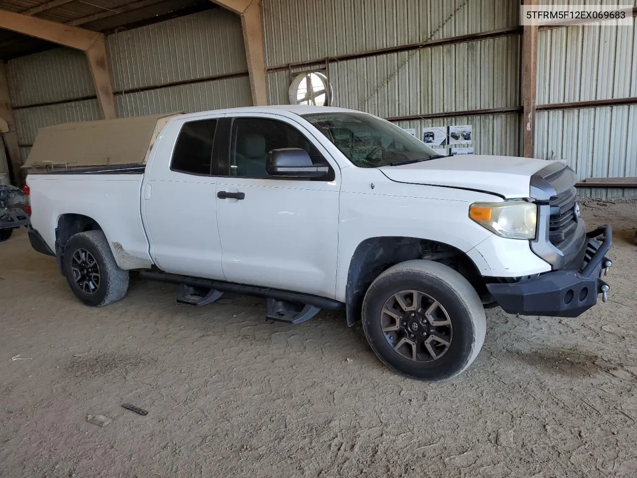 2014 Toyota Tundra Double Cab Sr VIN: 5TFRM5F12EX069683 Lot: 75730524