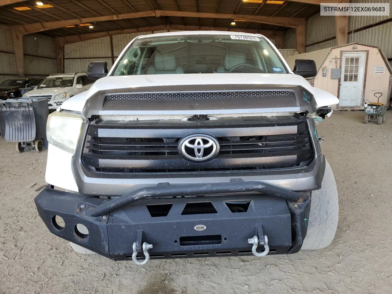 2014 Toyota Tundra Double Cab Sr VIN: 5TFRM5F12EX069683 Lot: 75730524