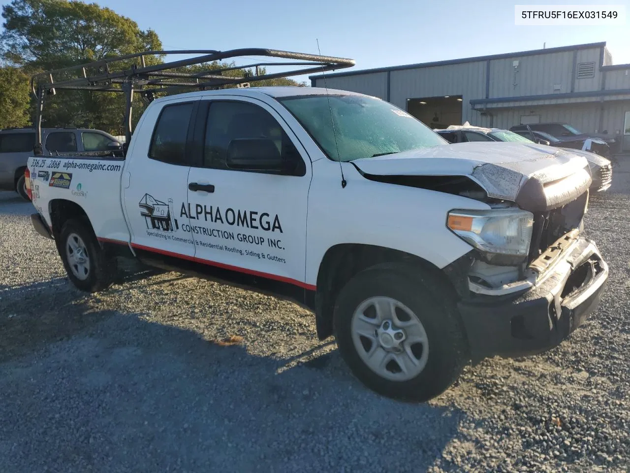 2014 Toyota Tundra Double Cab Sr VIN: 5TFRU5F16EX031549 Lot: 75731544