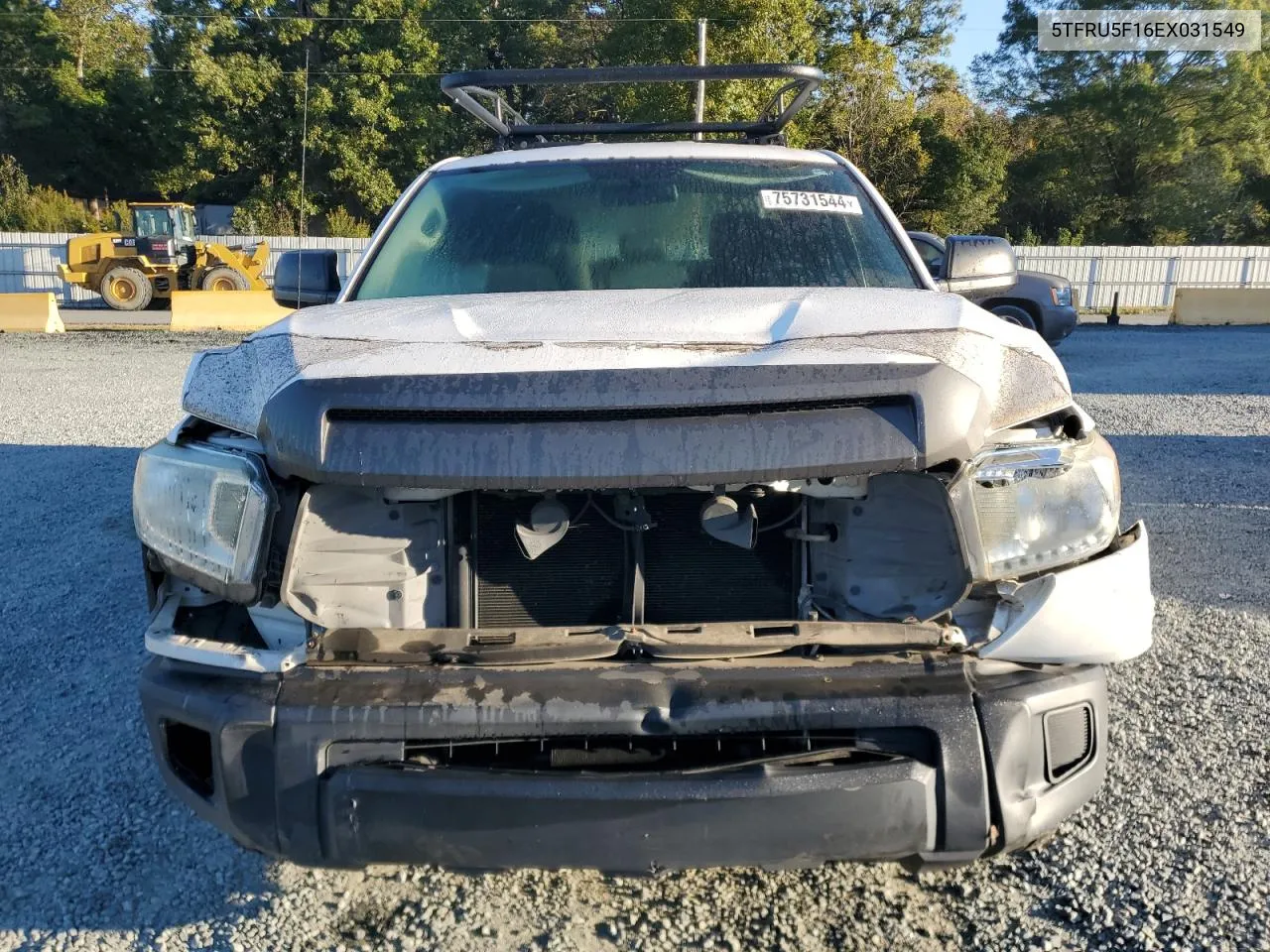 5TFRU5F16EX031549 2014 Toyota Tundra Double Cab Sr