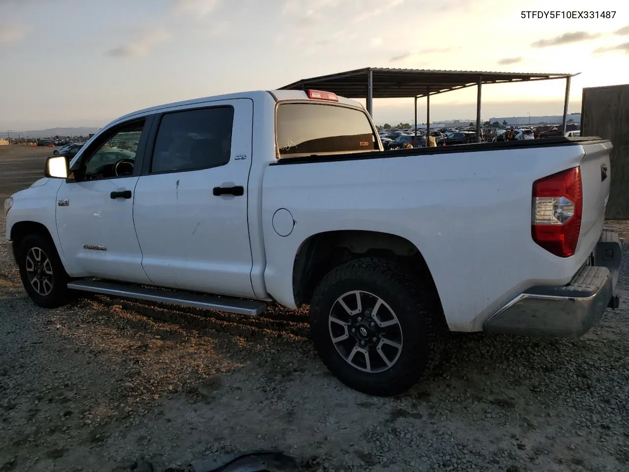 2014 Toyota Tundra Crewmax Sr5 VIN: 5TFDY5F10EX331487 Lot: 76139014