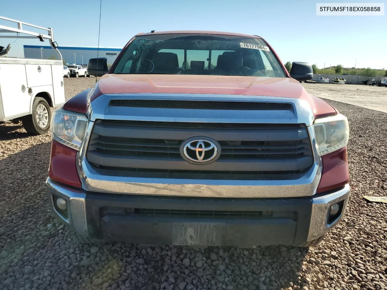 2014 Toyota Tundra Double Cab Sr VIN: 5TFUM5F18EX058858 Lot: 76177984