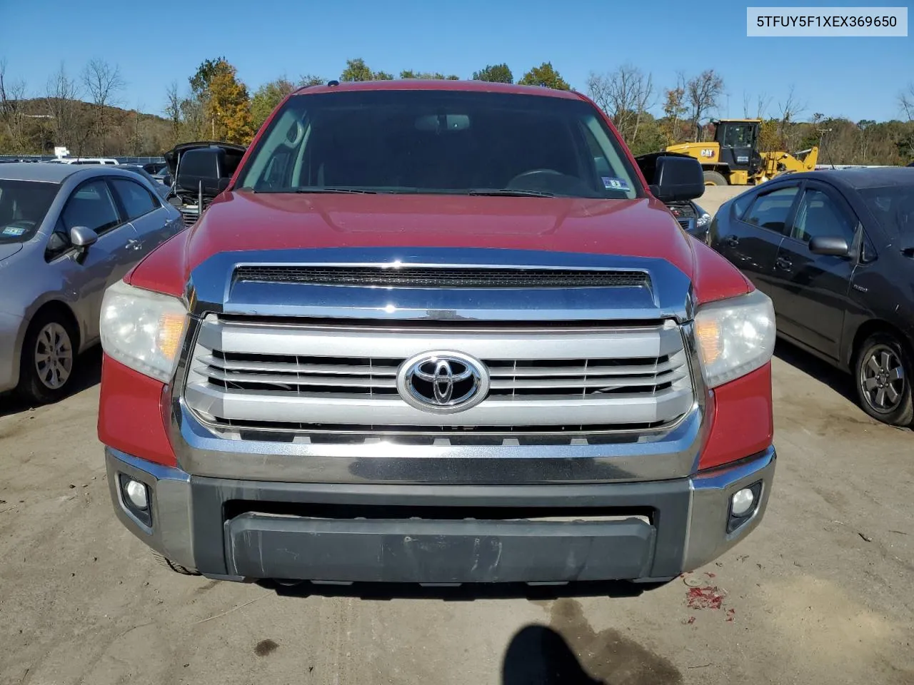 2014 Toyota Tundra Double Cab Sr VIN: 5TFUY5F1XEX369650 Lot: 76257364