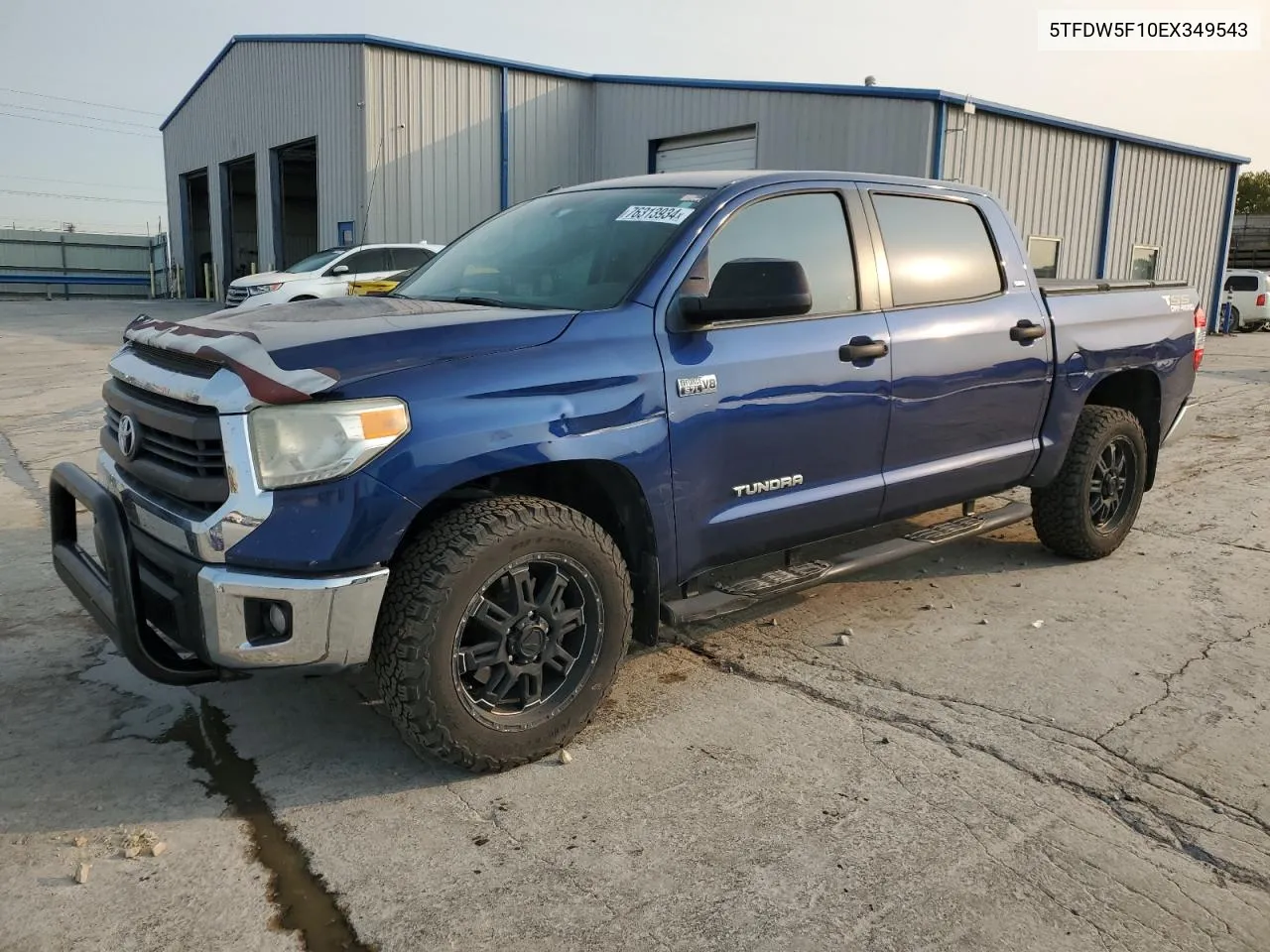 2014 Toyota Tundra Crewmax Sr5 VIN: 5TFDW5F10EX349543 Lot: 76313934