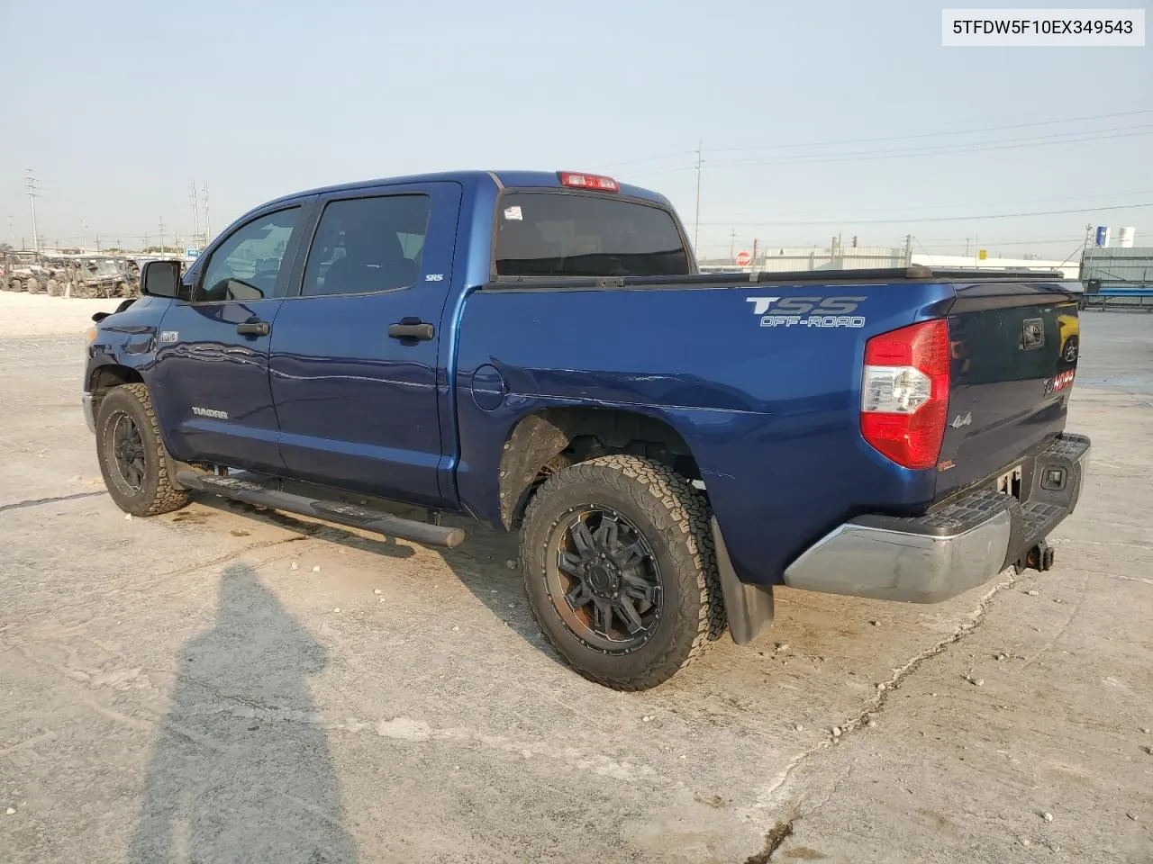 2014 Toyota Tundra Crewmax Sr5 VIN: 5TFDW5F10EX349543 Lot: 76313934