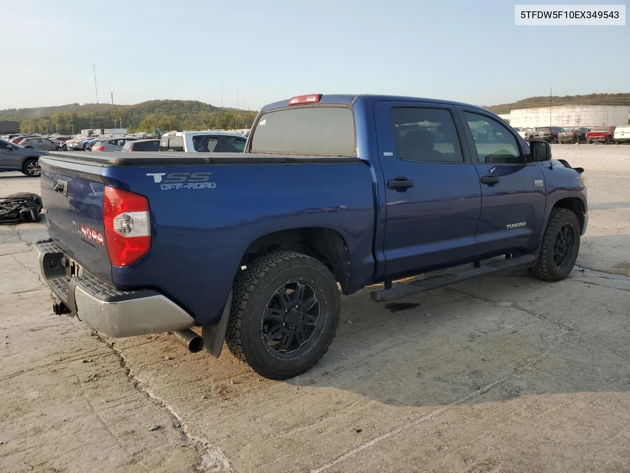 2014 Toyota Tundra Crewmax Sr5 VIN: 5TFDW5F10EX349543 Lot: 76313934