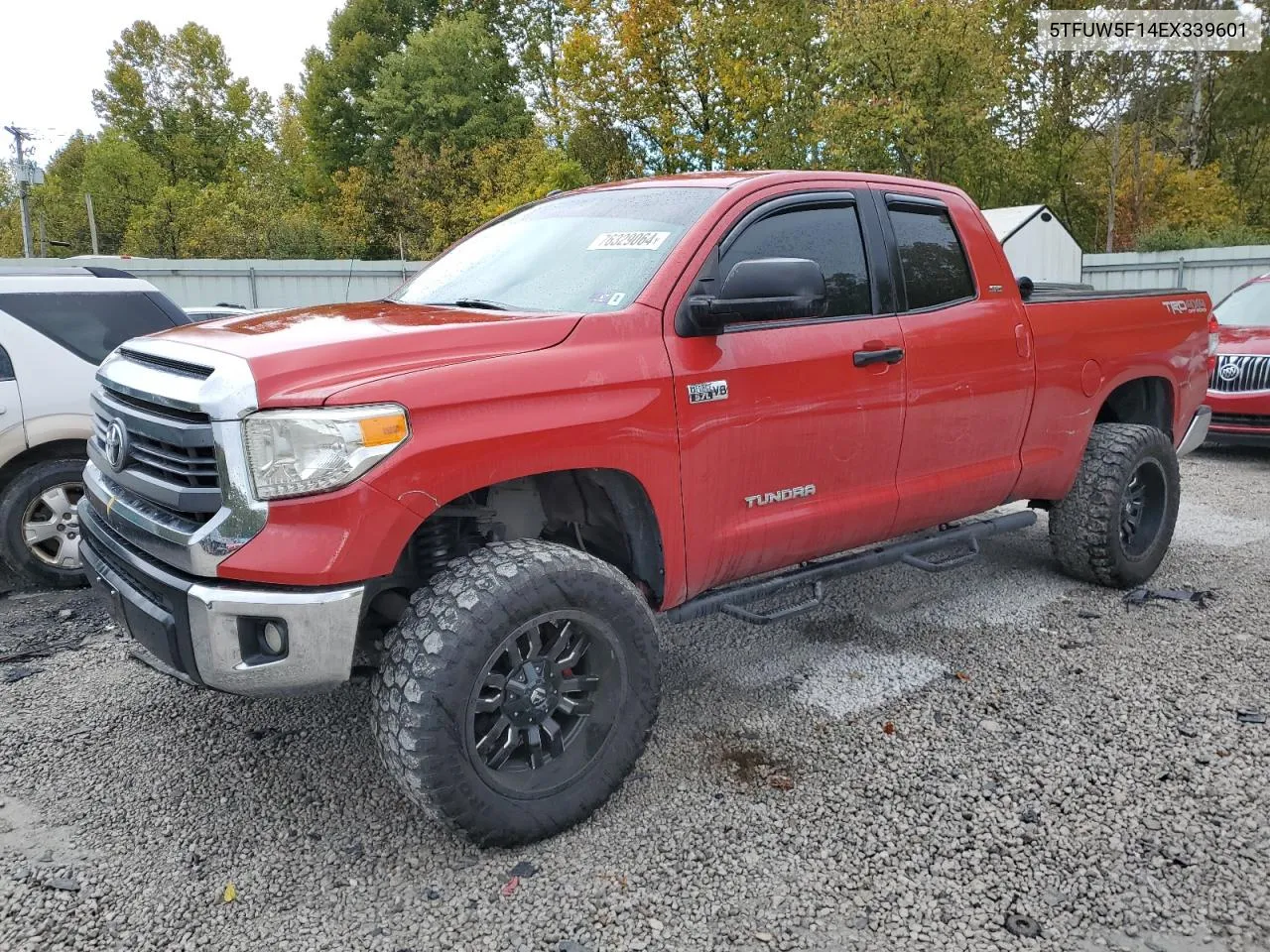 2014 Toyota Tundra Double Cab Sr VIN: 5TFUW5F14EX339601 Lot: 76329064