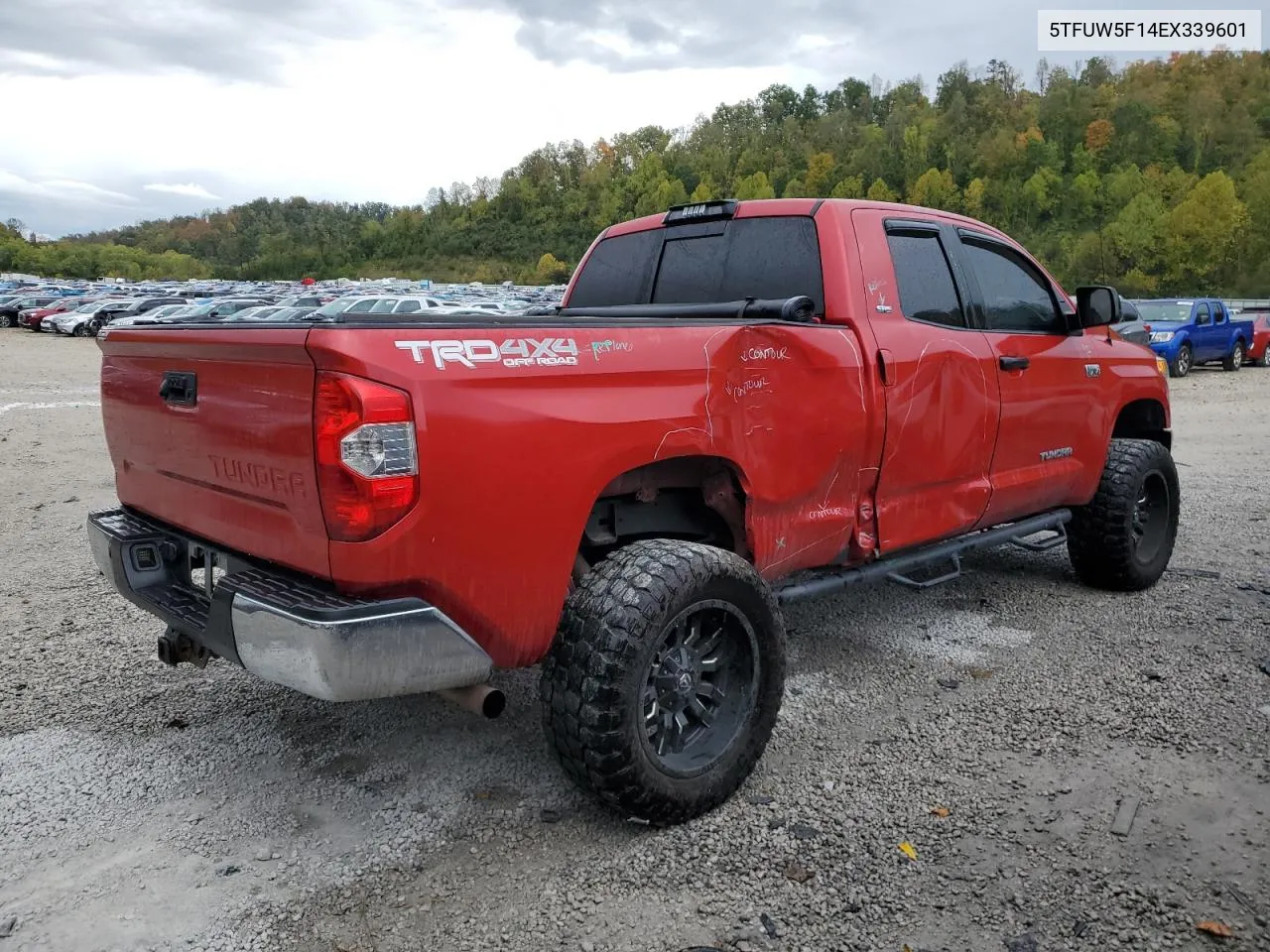 5TFUW5F14EX339601 2014 Toyota Tundra Double Cab Sr