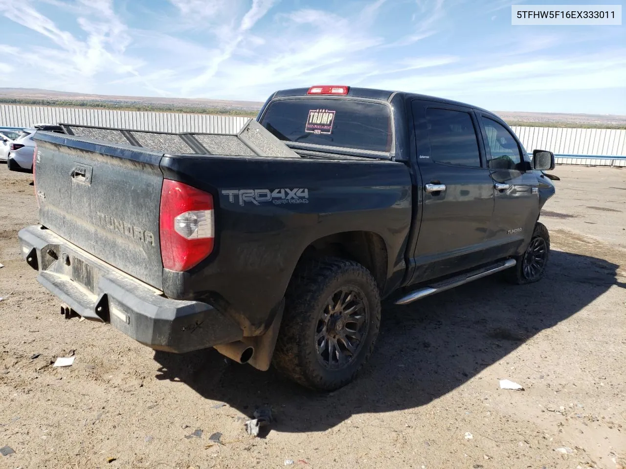 2014 Toyota Tundra Crewmax Limited VIN: 5TFHW5F16EX333011 Lot: 76331624