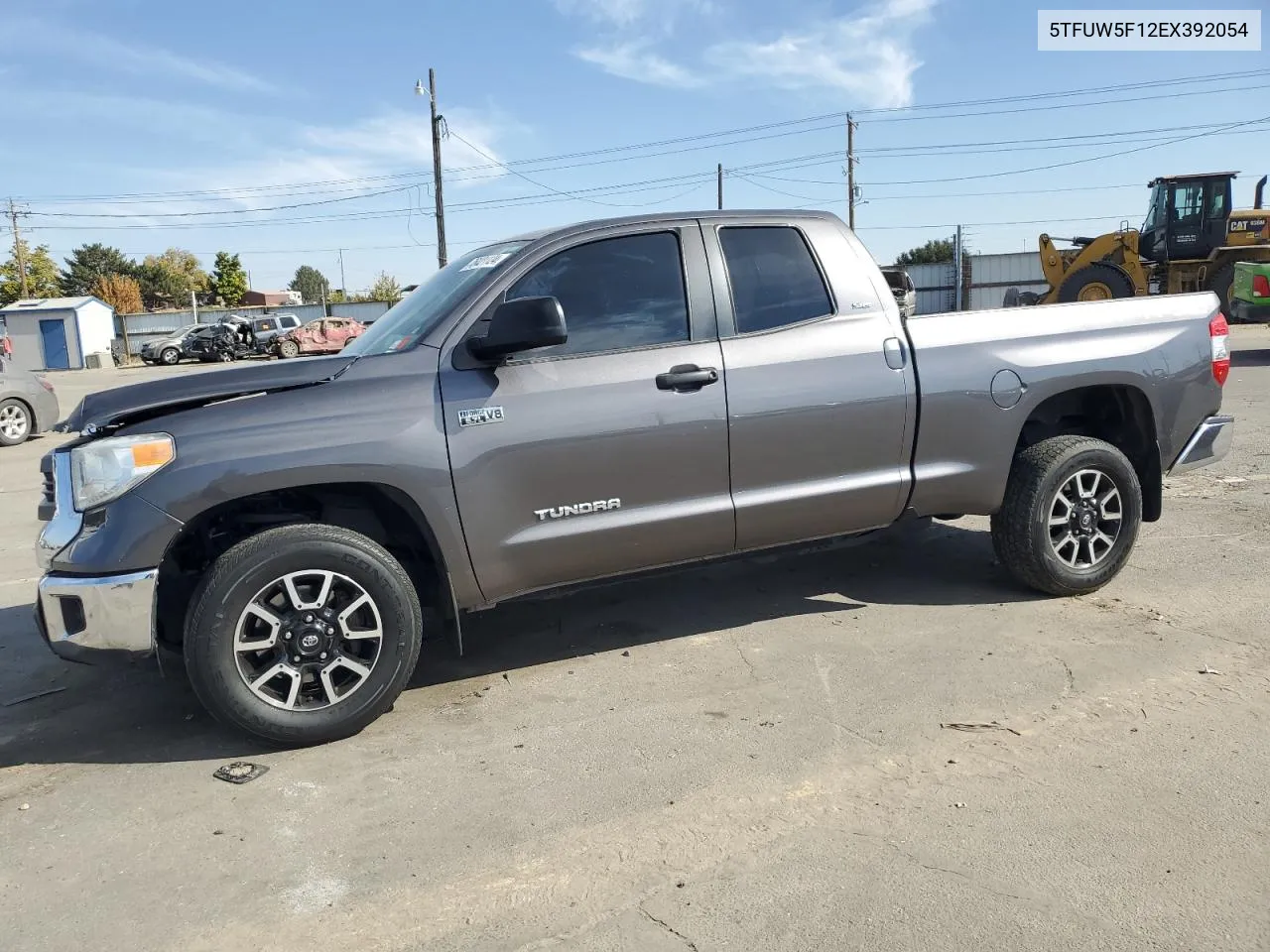 2014 Toyota Tundra Double Cab Sr VIN: 5TFUW5F12EX392054 Lot: 76421124