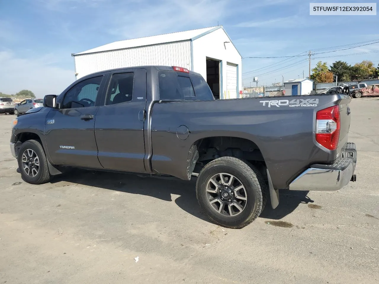 2014 Toyota Tundra Double Cab Sr VIN: 5TFUW5F12EX392054 Lot: 76421124