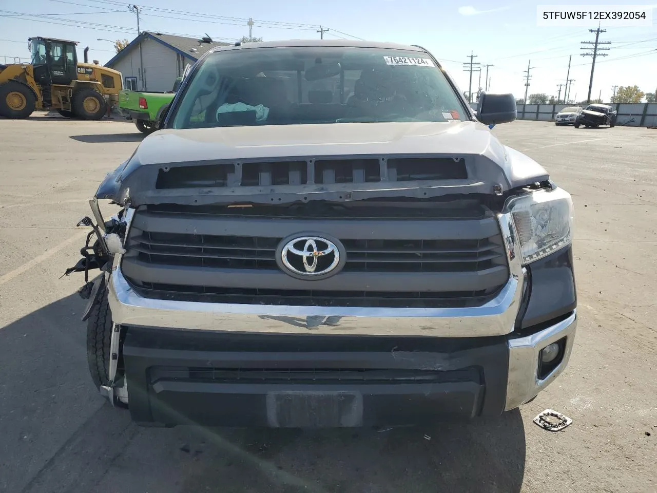 2014 Toyota Tundra Double Cab Sr VIN: 5TFUW5F12EX392054 Lot: 76421124