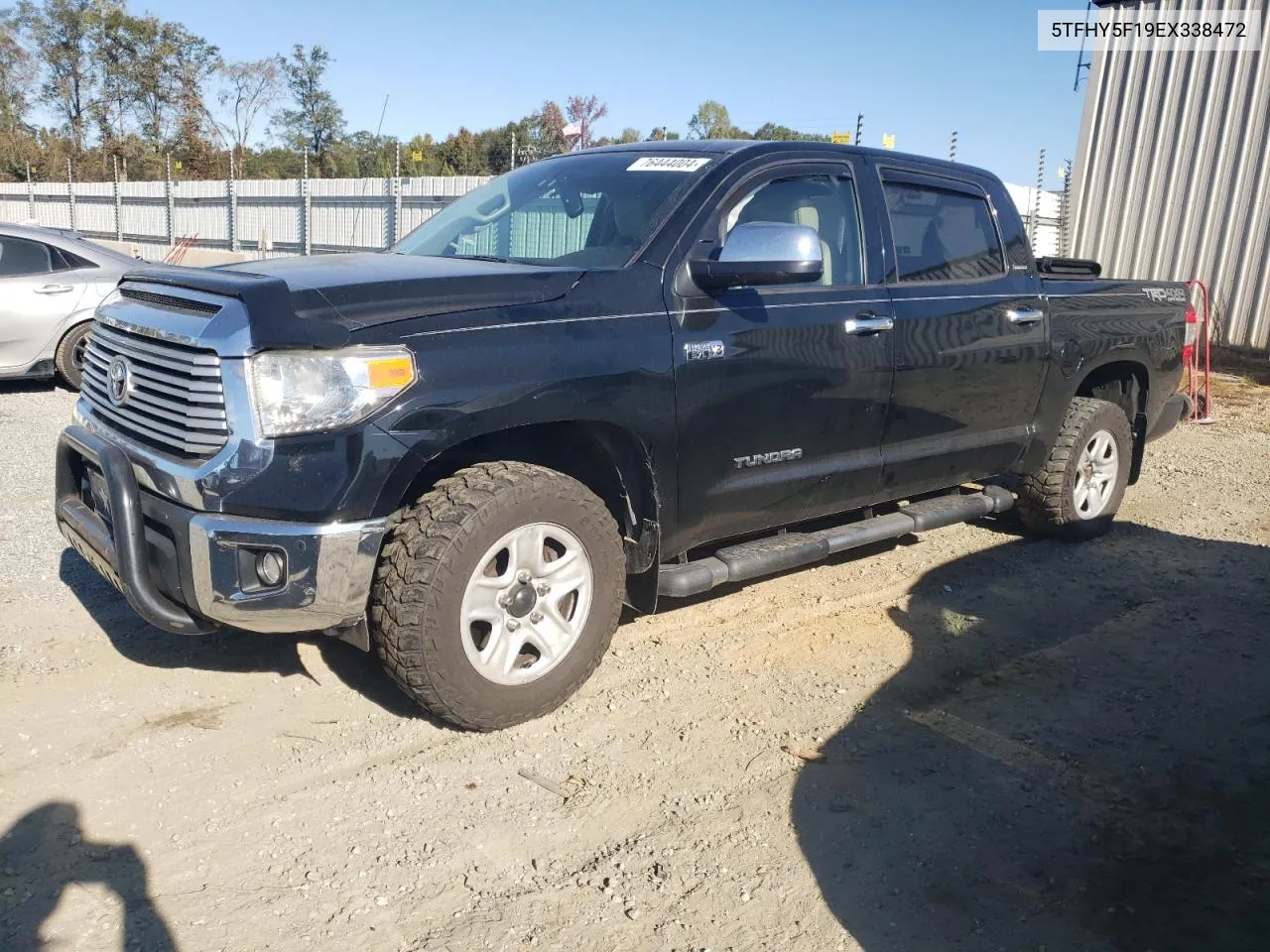 2014 Toyota Tundra Crewmax Limited VIN: 5TFHY5F19EX338472 Lot: 76444004