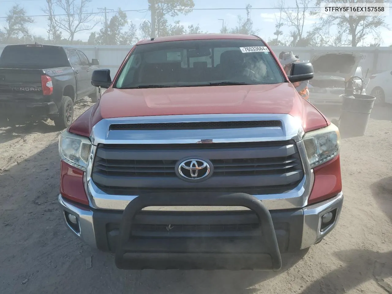 2014 Toyota Tundra Double Cab Sr VIN: 5TFRY5F16EX157558 Lot: 76533684