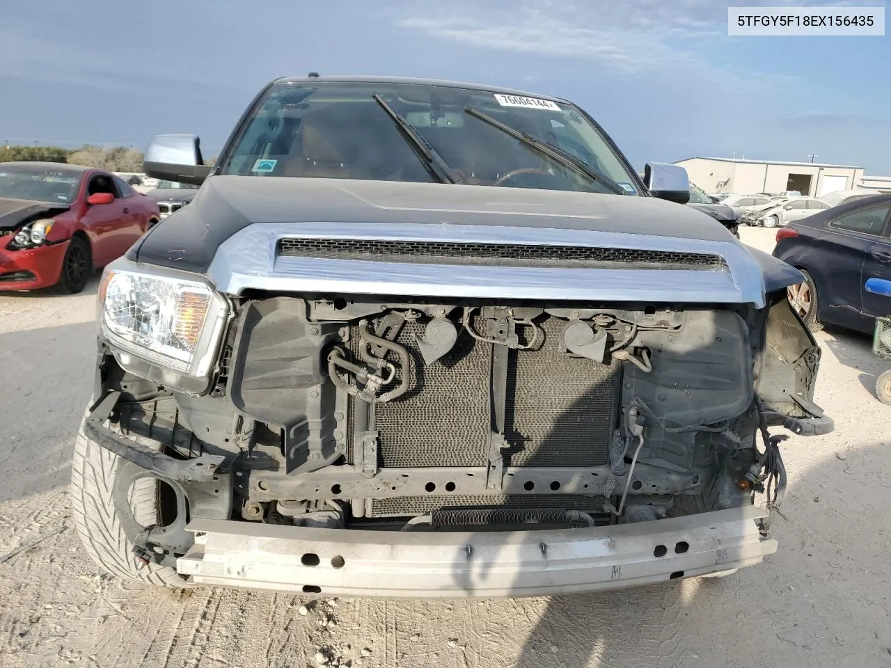 2014 Toyota Tundra Crewmax Platinum VIN: 5TFGY5F18EX156435 Lot: 76604144