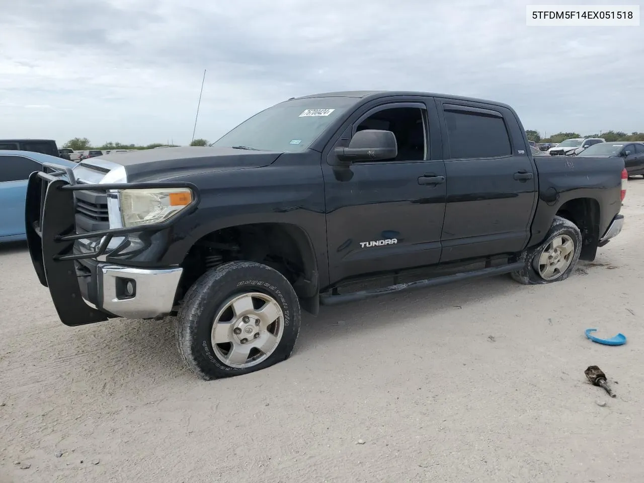 2014 Toyota Tundra Crewmax Sr5 VIN: 5TFDM5F14EX051518 Lot: 76700424