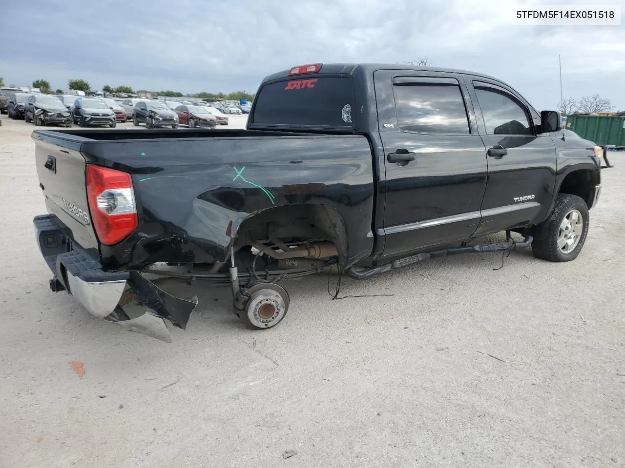 2014 Toyota Tundra Crewmax Sr5 VIN: 5TFDM5F14EX051518 Lot: 76700424