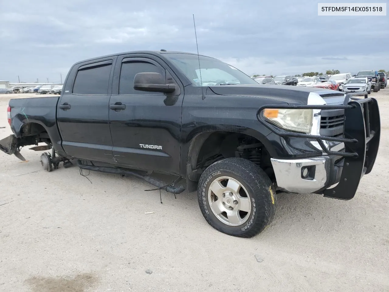 2014 Toyota Tundra Crewmax Sr5 VIN: 5TFDM5F14EX051518 Lot: 76700424