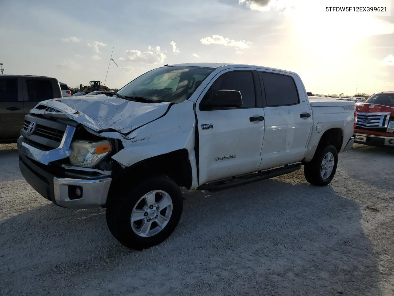 2014 Toyota Tundra Crewmax Sr5 VIN: 5TFDW5F12EX399621 Lot: 76888624