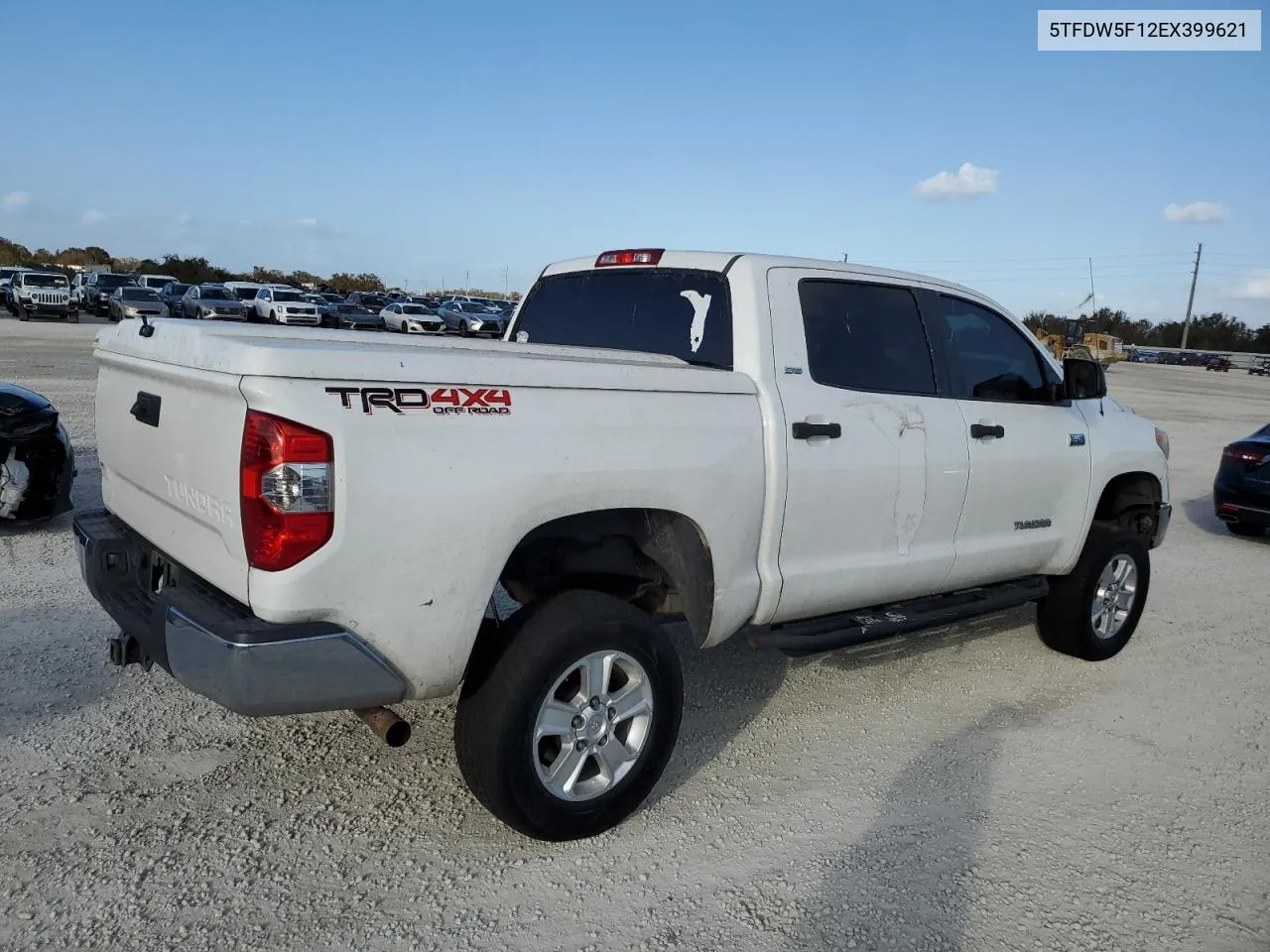 2014 Toyota Tundra Crewmax Sr5 VIN: 5TFDW5F12EX399621 Lot: 76888624