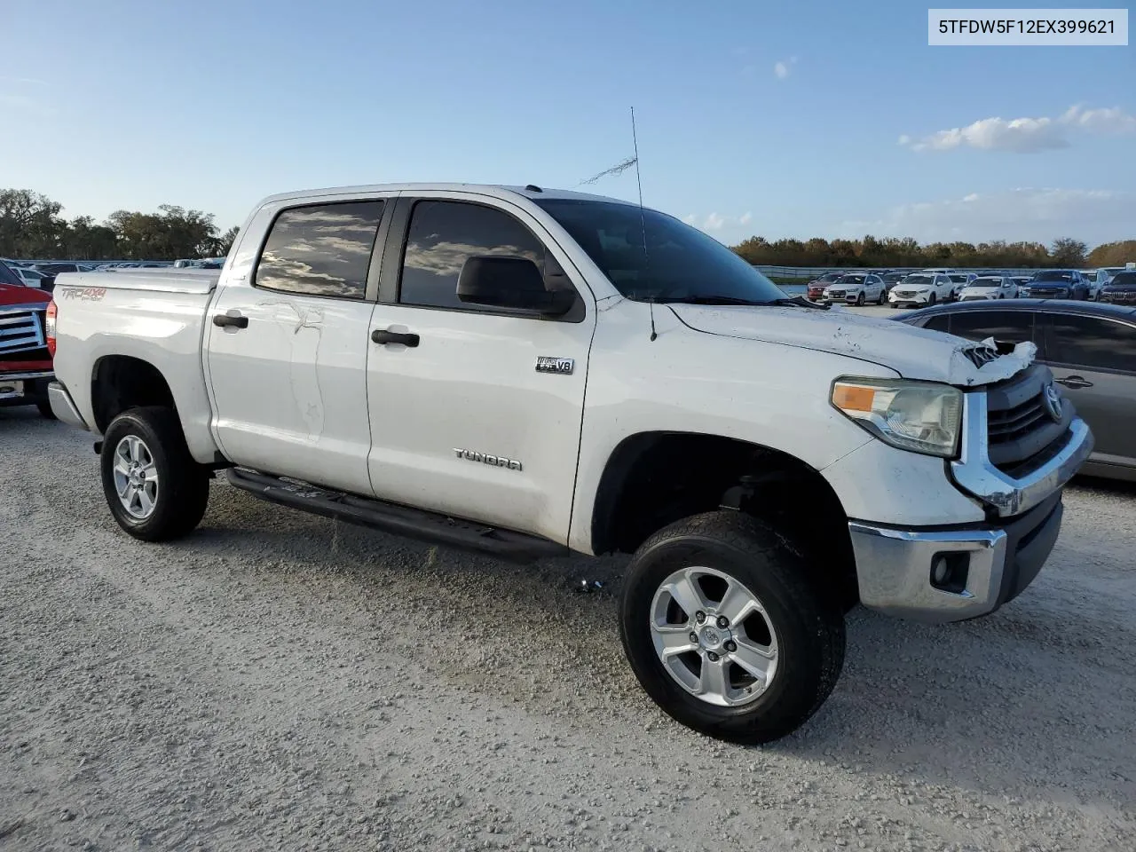 2014 Toyota Tundra Crewmax Sr5 VIN: 5TFDW5F12EX399621 Lot: 76888624