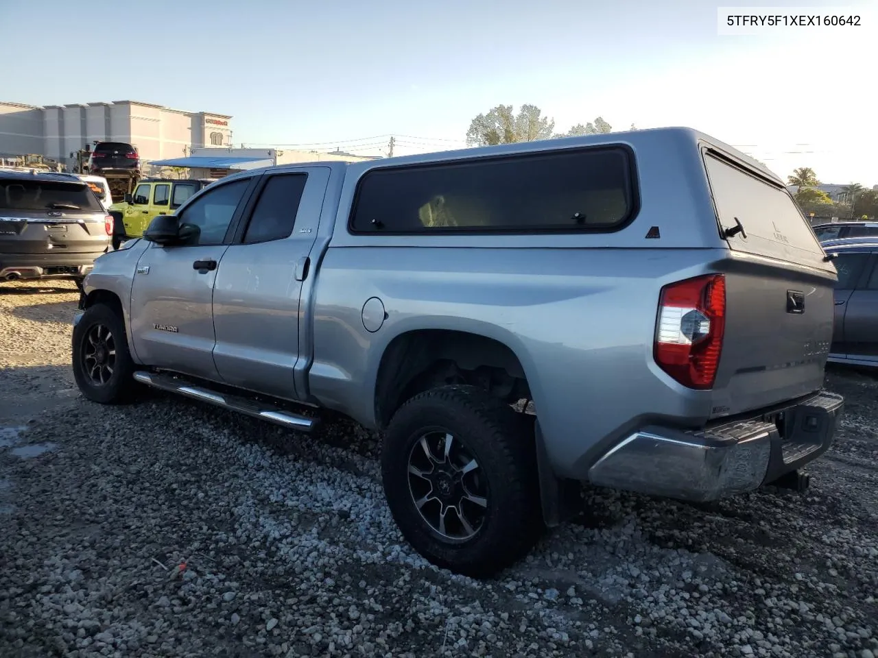 2014 Toyota Tundra Double Cab Sr VIN: 5TFRY5F1XEX160642 Lot: 76940024