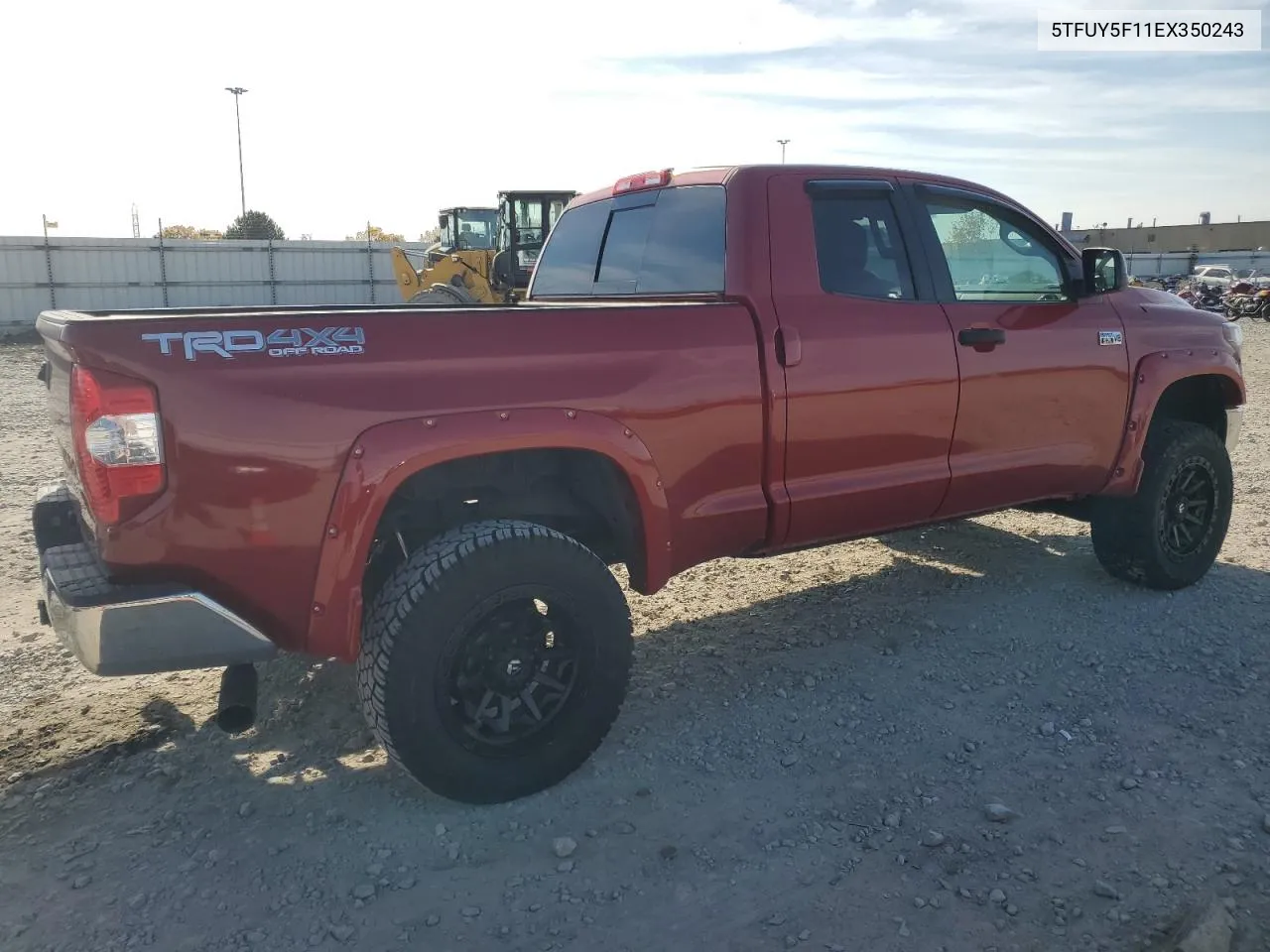 2014 Toyota Tundra Double Cab Sr VIN: 5TFUY5F11EX350243 Lot: 77010394