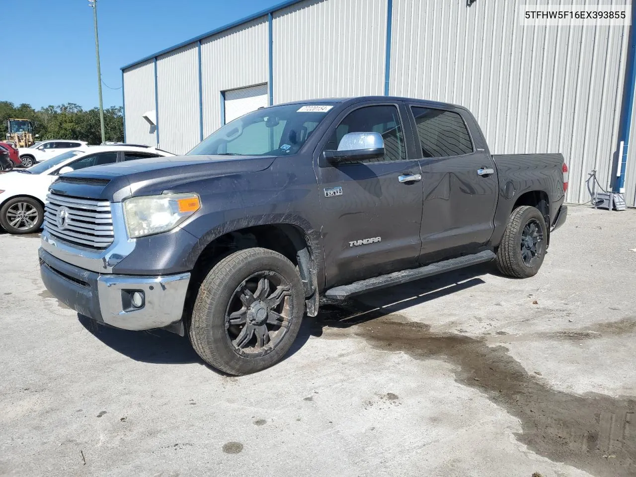 2014 Toyota Tundra Crewmax Limited VIN: 5TFHW5F16EX393855 Lot: 77220154