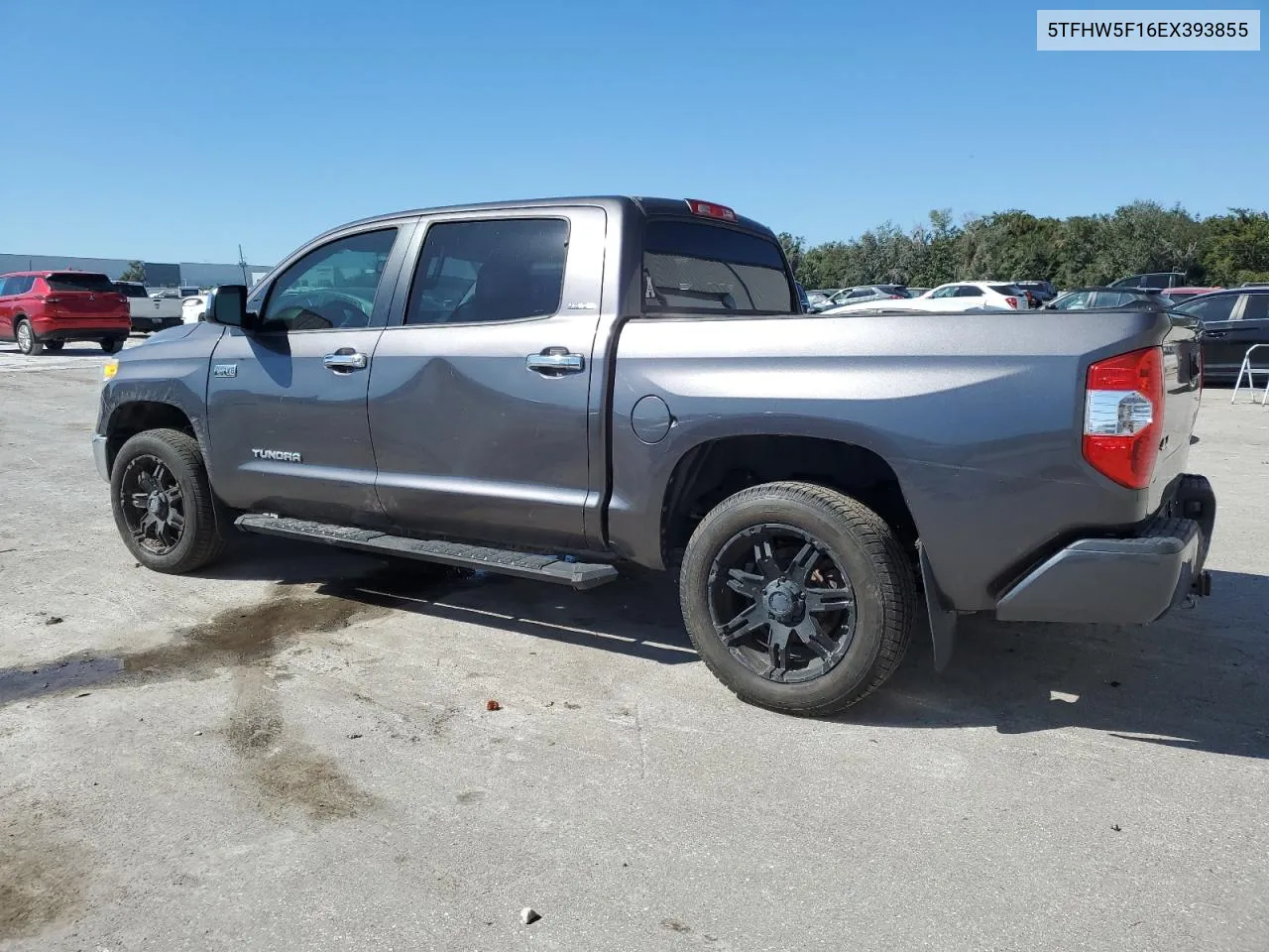 2014 Toyota Tundra Crewmax Limited VIN: 5TFHW5F16EX393855 Lot: 77220154